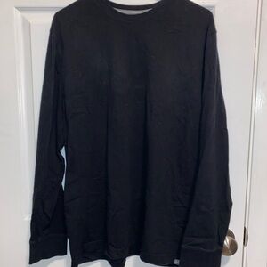 Eddie Bauer Men's Charcoal Long Sleeve Shirt